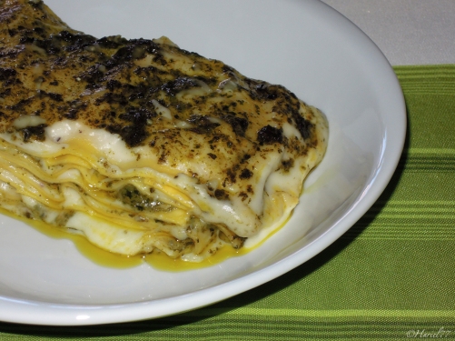 lasagne besciamella e pesto (3)